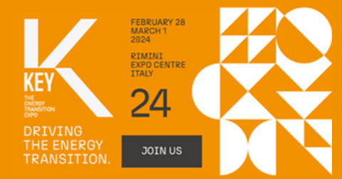 IL FUTURO DELL’ENERGIA IN MOSTRA A KEY – THE ENERGY TRANSITION EXPO